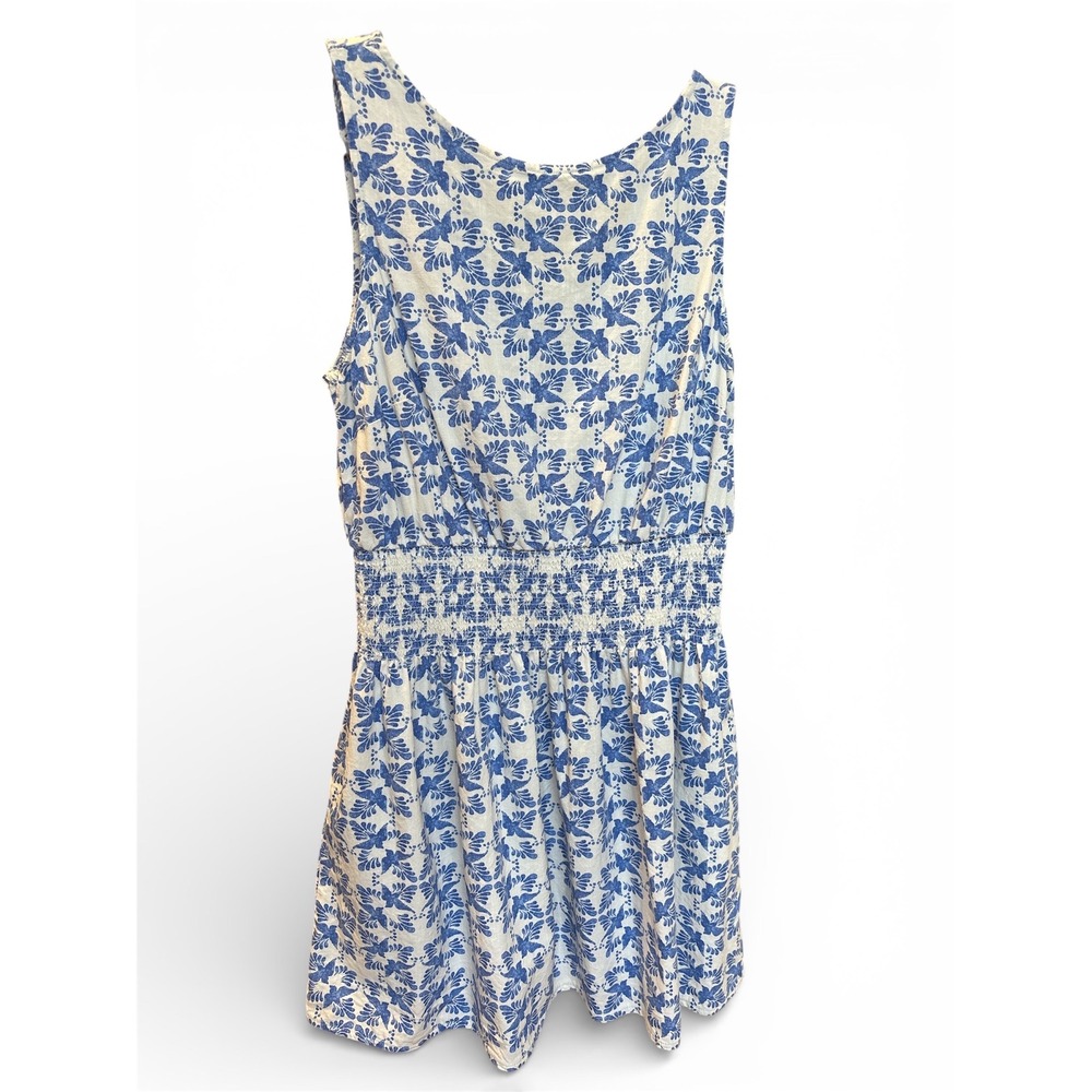 Universal Thread Bird Ikat Print Mini Sundress Iv… - image 2